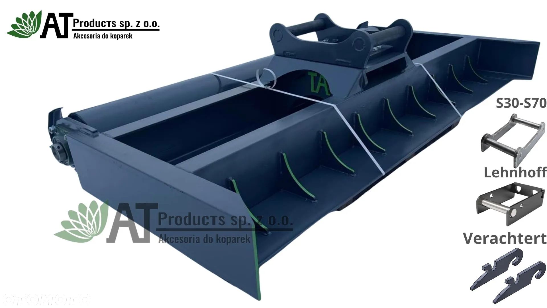 Równiarka do koparki, belka plantująca, - PRODUCENT - 1