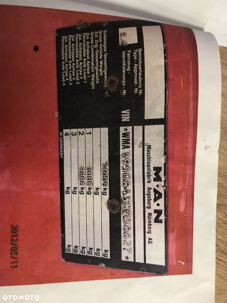 MAN 86R WYCIĄGARKA WIDELEC KOŃ DO WYCIĄGANIA TIRÓW LAWETA HOLOWNIK POMOC DROGOWA - 12