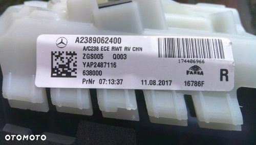 MERCEDES E KLASA W238 LED PRAWA TYLNA LAMPA KLAPA ORYGINAŁ A2389062400 - 3