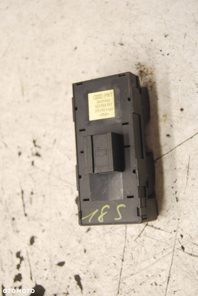 PANEL PRZEŁĄCZNIK SZYBY LEWY PRZÓD 8Z0959851D AUDI A4 B6 B7 - 4