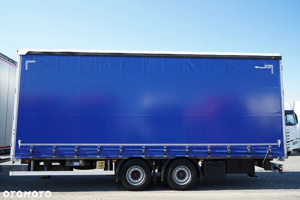 Scania S 450 / ZESTAW TANDEM / FIRANKA / 120 M3 / PRZEJAZDOWY / DACH PODNOSZONY / OŚ PODNOSZONA / - 10