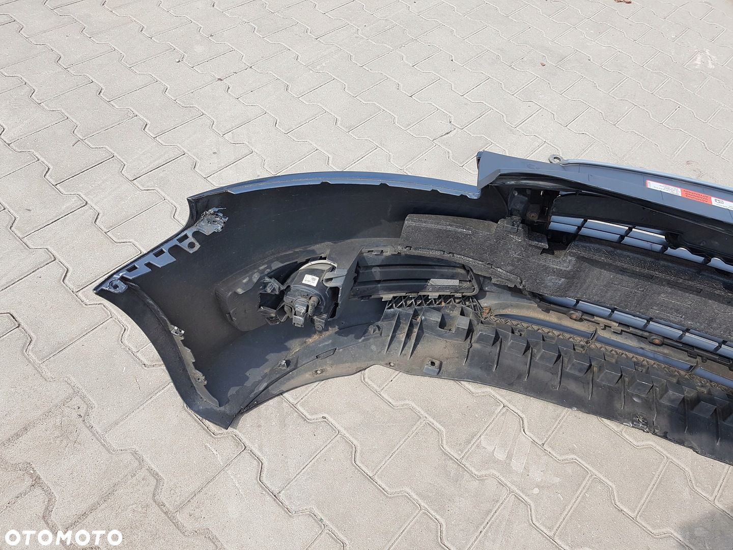 AUDI A3 8P LIFT 08-12 S-LINE ZAŚLEPKA ZDERZAKA PRZÓD GRILL LZ7H - 10