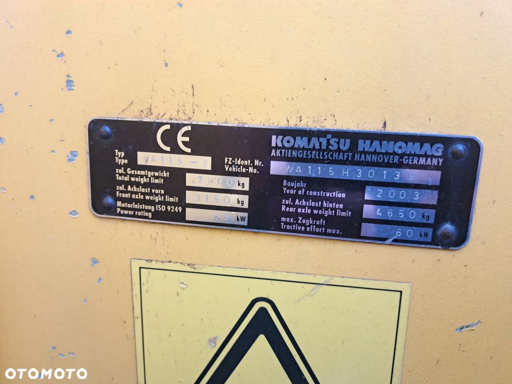 Komatsu WA 115PT-3 - 12