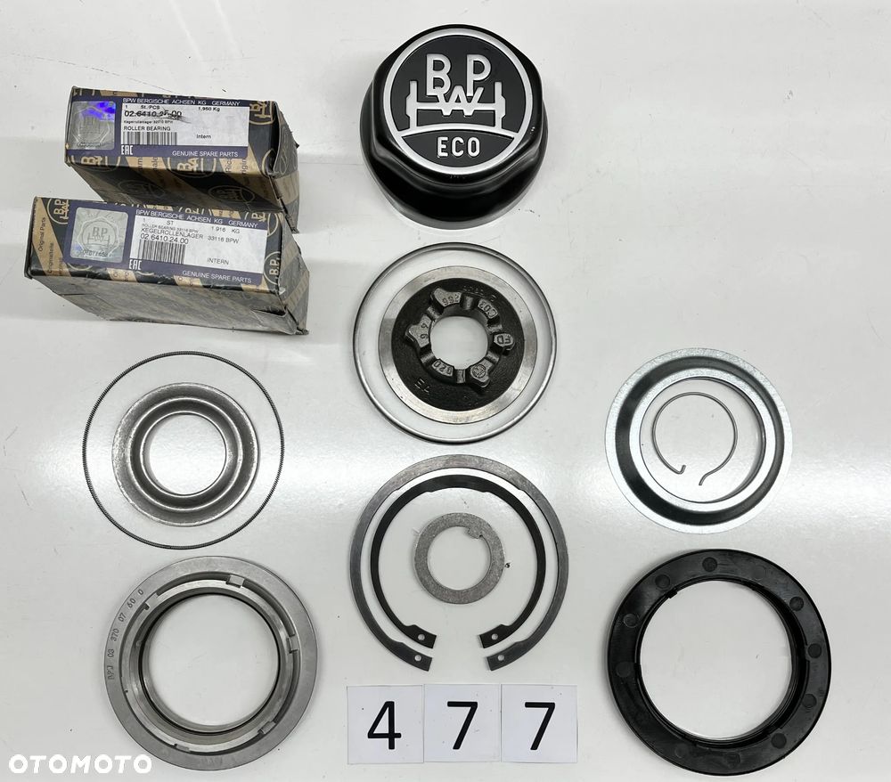 Zestaw naprawczy piasty, komplet łożysk koła BPW 09.801.02.33.0 - 3