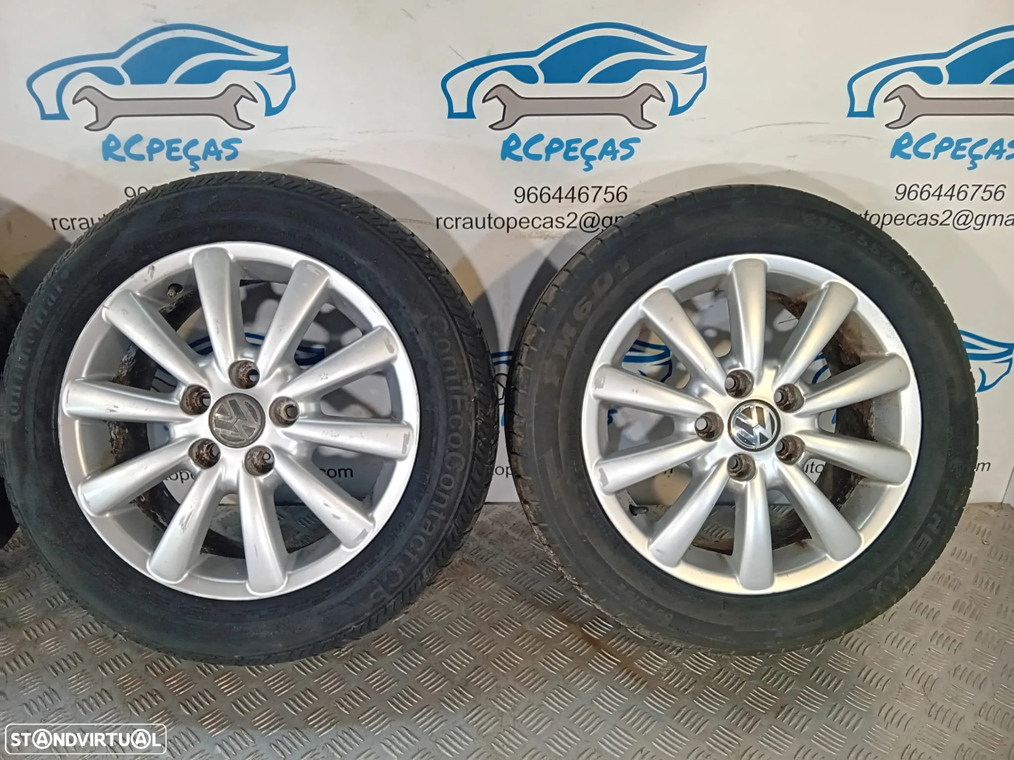 Jantes 17 Originais VW Sharan 7M3601025G 7J 16 ET59 - 5