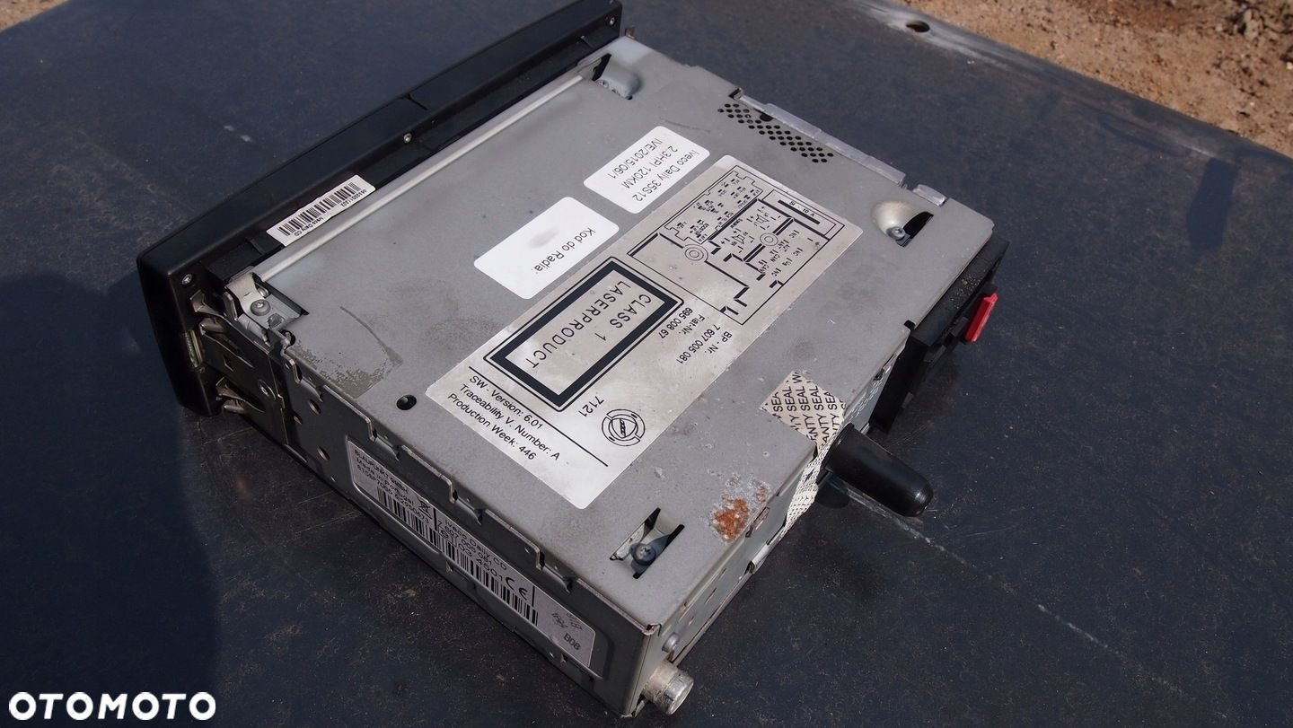 Radio CD Iveco Ducato 06-11 Blaupunkt Kod Oryg. - 5