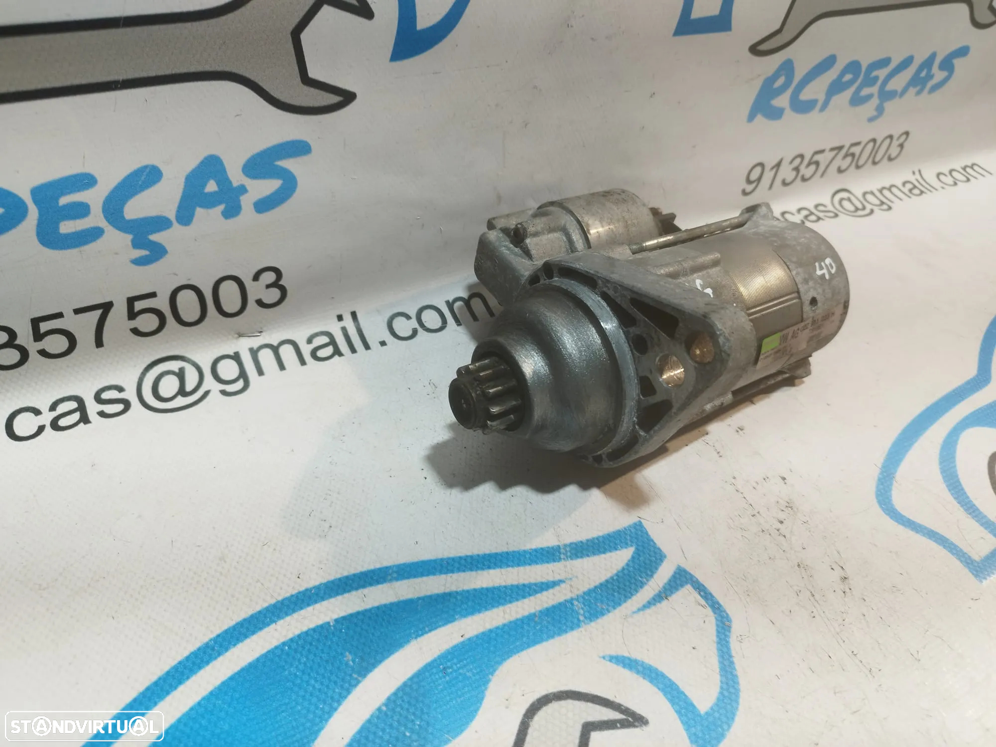 MOTOR ARRANQUE AUDI A3 8P 02Z911023H 02Z911023 ALTEA LEON IBIZA TOLEDO CORDOBA VOLKSWAGEN GOLF GOLF PLUS CADDY TOURAN SKODA OCTAVIA FABIA ROOMSTER - 3