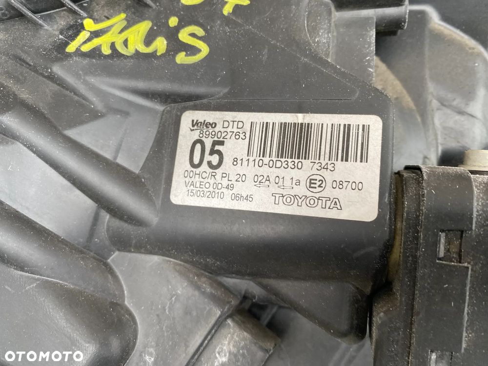 lampy yaris II lift komplet eu całe - 7