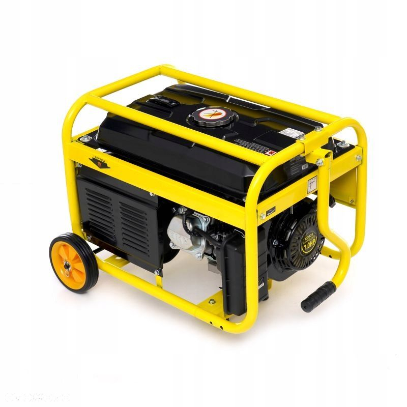 AGREGAT PRĄDOTWÓRCZY PRZENOŚNY JEDNOFAZOWY KRAFTDELE 3800W 12/230V BENZYNA - 8