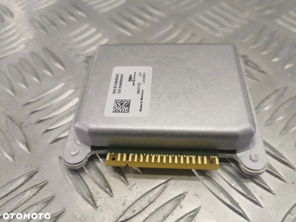 MODUL STERUJACY LAMPY PEUGEOT CITROEN HW:B13494004C SW : 0546060000 - 1