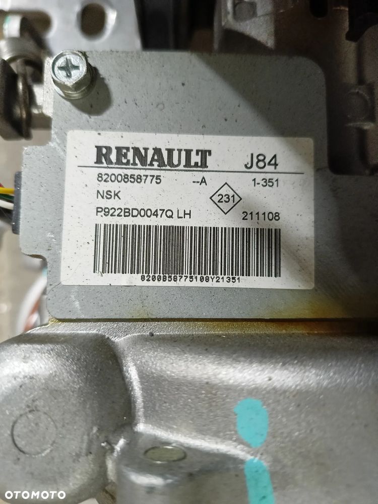 Wspomaganie elektryczne kierownicy J84 Renault Scenic II Megane 2 - 6