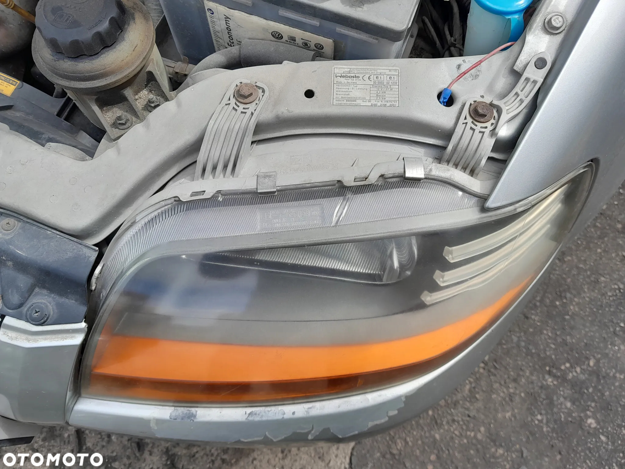 Lampa przednia lewa Daewoo Kalos lift 02-04r. - 3