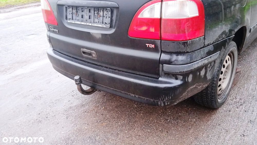Zderzak tył Ford Galaxy MK1 Lift 1.9 TDI 2003 czarny - 4