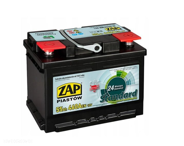 Akumulator ZAP 12v 55Ah 460a Polski produkt!