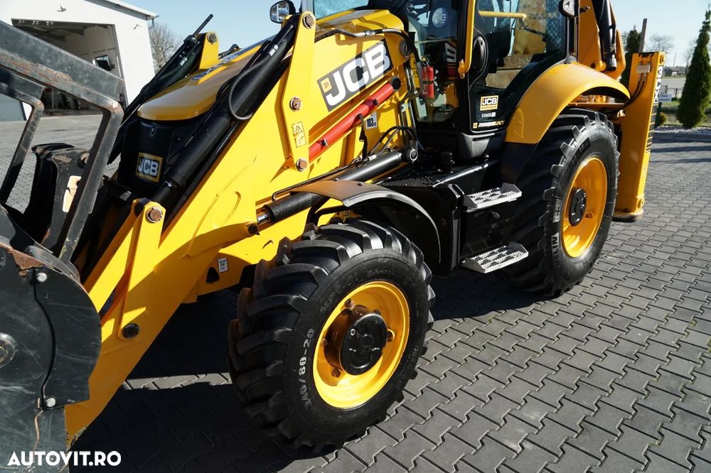 JCB 3CX PLUS / JOYSTICK / AER CONDIȚIONAT / CUPĂ RAPIDĂ / SET CUPĂ / CA NOU / SHOWROOM POLONIA / - 18