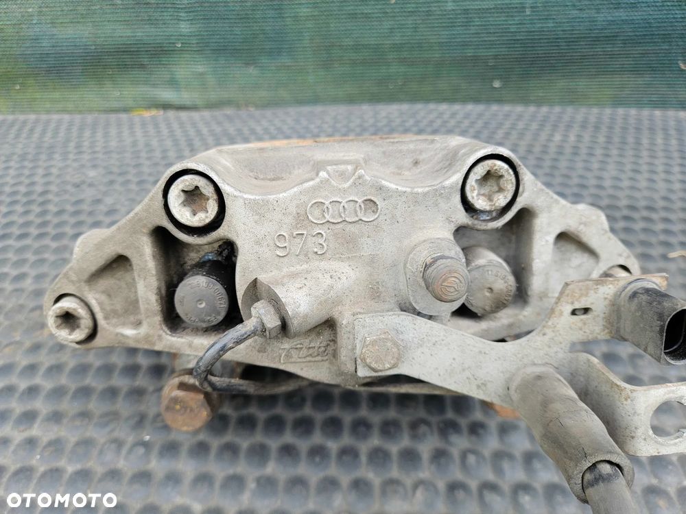 Zaciski Zacisk Hamulce Klocki Tarcze Tarcza Oslony Oslona 320mm Przod Przednie SWAP Audi A6 C6. - 19