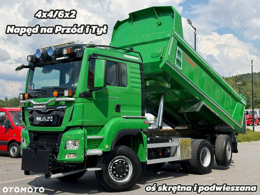 MAN TGS 28.480 4x4/6x2 Napęd na Przód i Tył+oś skrętna i podwieszana - 2