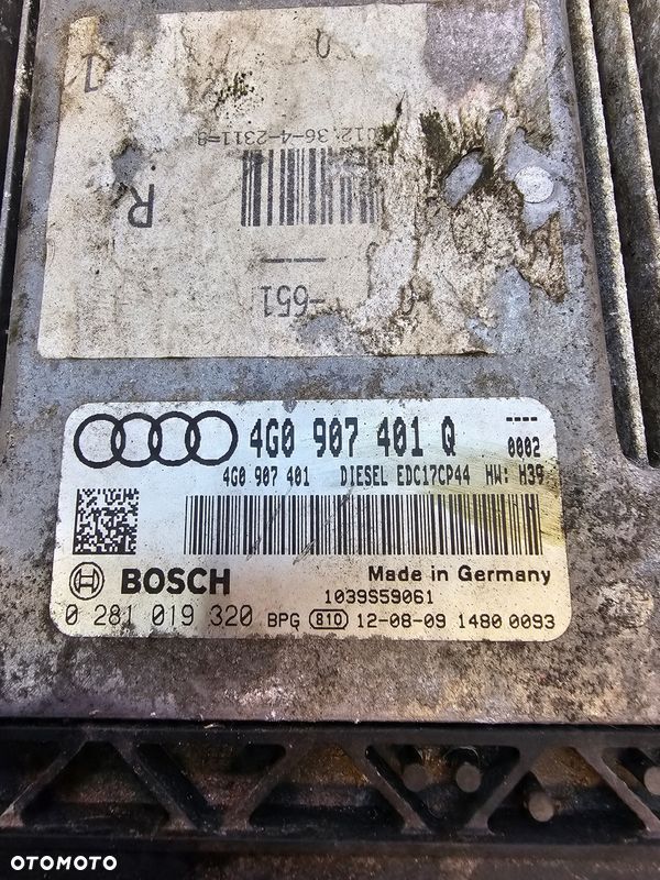STEROWNIK SILNIKA AUDI A6 C7 A7 3.0 TDI 4G0907401Q - 4