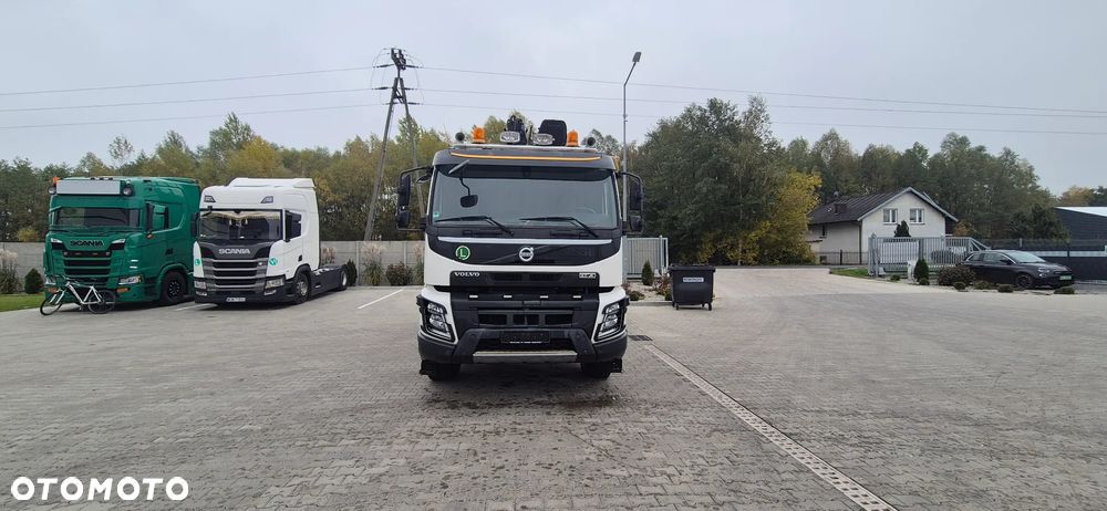 Volvo FMX 410 Meller Kipper Hydroburta Dźwig Hiab 144 Hardox - 2