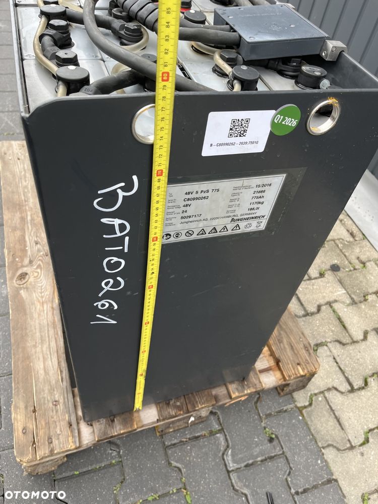 Bateria do wózka widłowego Linde Jungheinrich Still 48 V 775 Ah ID BAT0261 - 12