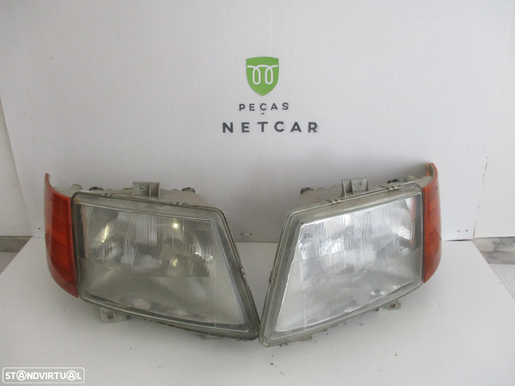farol optica esquerda mercedes vito 2000 - 1