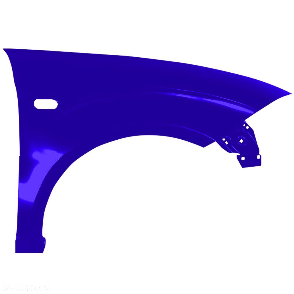 BLU Błotnik SEAT ALTEA 5P1 LS5S prawy niebieski 04-15 przód ocynk BlauImperial - 2