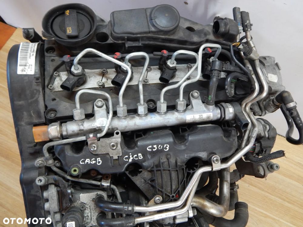 Silnik CAG 2.0 TDI Audi A4 B8 A5 8T A6 c7 c6 Q5 Exeo 08-16 Łuków części - 4