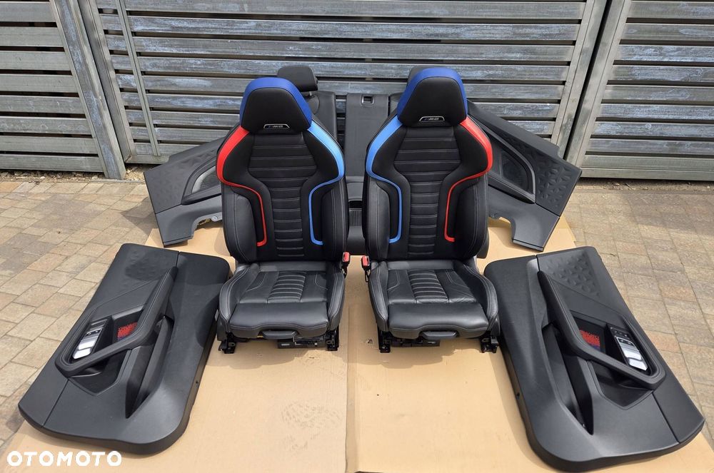 bmw m2 g87 fotele kanapa boczki komplet wnętrze - 1
