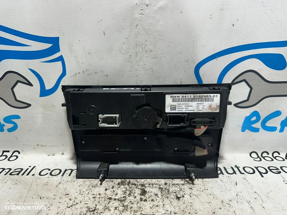 .Climatronic Sofagem Digital Ar Condicionado AC BMW Serie 1 E81 3 Portas E82  E88 E87 5 Portas Serie 3 E90 Sedan E91 Carrinha E92 Coupe E93 Cabrio - 7