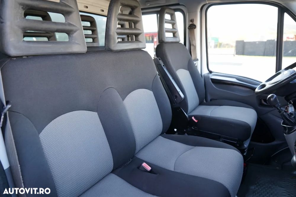 Iveco DAILY 35C11 / BASCULATOR / CU TRACȚIE MÂNĂ / DOUĂ TRACȚII / MANUAL / 7 LOCURI / IMPORTAT - 32