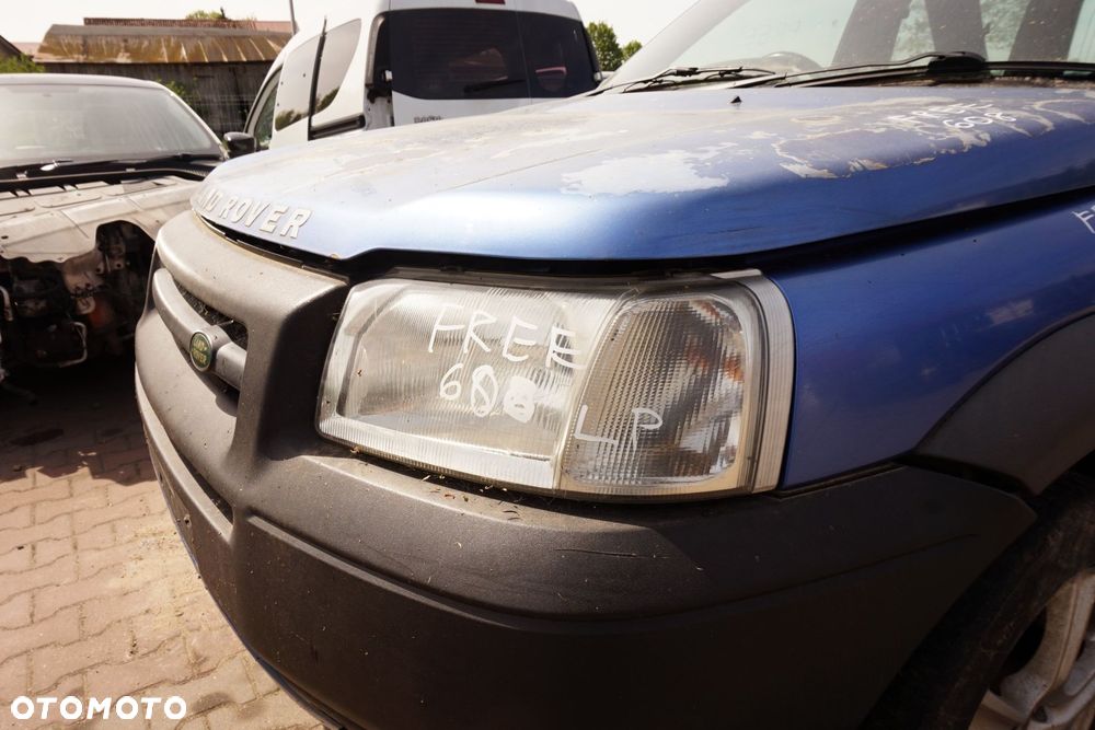 MASKA ZDERZAK BŁOTNIKI LAMPY FREELANDER I L314 608  LAND ROVER 1997-2000 NIEBIESKI PRZÓD KOMPLETNY - 19