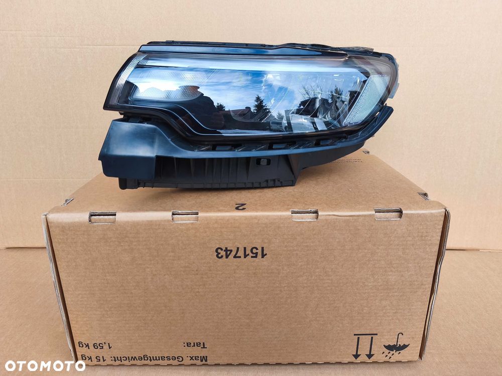 JEEP COMPASS 2 II LIFT 21- lampa lewa przód reflektor FULL LED IDEALNA - 2