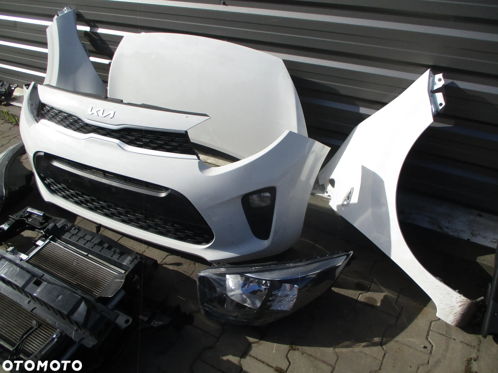 KIA PICANTO III 2020-23 LIFT KOMPLETNY MASKA ZDERZAK LAMPY BŁOTNIK PAS UD - 3