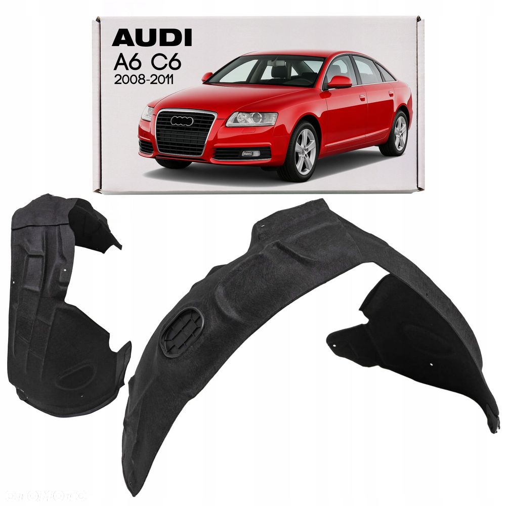 materiałowe nadkole przednie lewe 4f0821133p audi a6 c6 4f sedan 2008- - 1