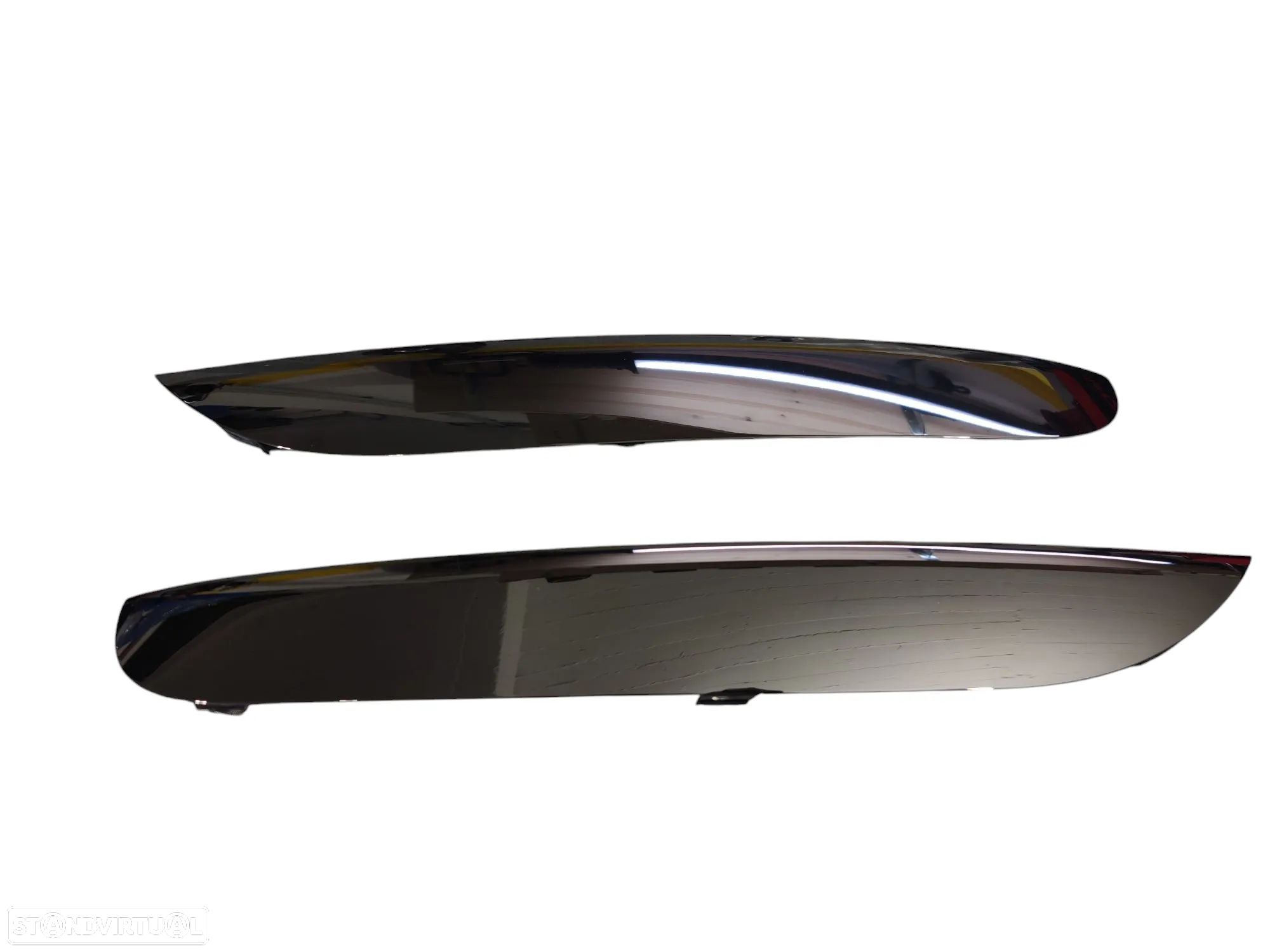 Friso Moldura Novo Original Para-Choques Frente Bmw Serie 7 F01 F02 FO4 51118099324 51118099323 - 1