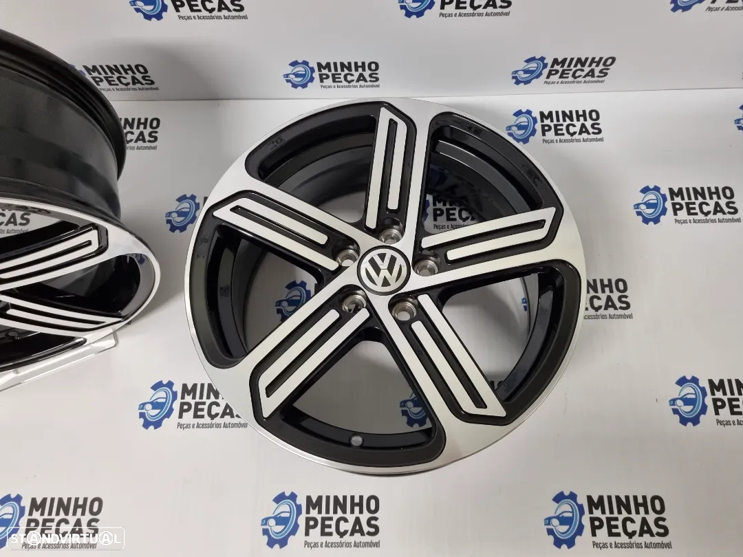 Jantes Golf R400 em 16 (5x100) Preto Polido - 7