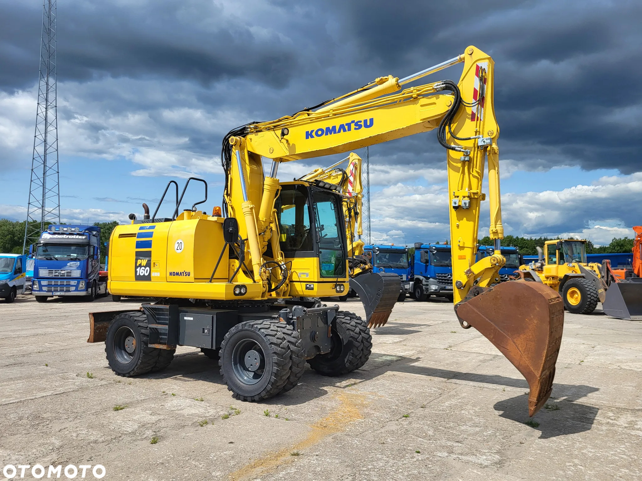 Komatsu PW 160 -10 spr z Niemiec - 3