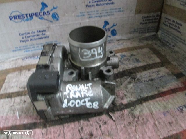 Corpo Borboleta 8200330810E 0281002681 RENAULT TRAFIC 2008 20DCI RENAULT LAGUNA 3 2008 2.0DCI 130CV 5P  CINZA - 1