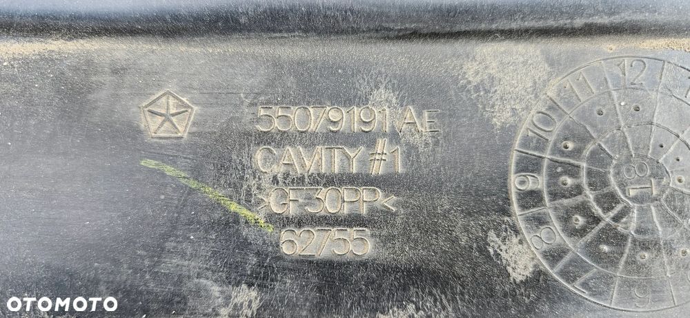Dodge Durango LIFT 2017- 3.6 V6 SXT  Dolna osłona pod silnika Pokrywa dolna 55079191AE Dolot powietrza Kierownica powietrza 68227829AB - 4