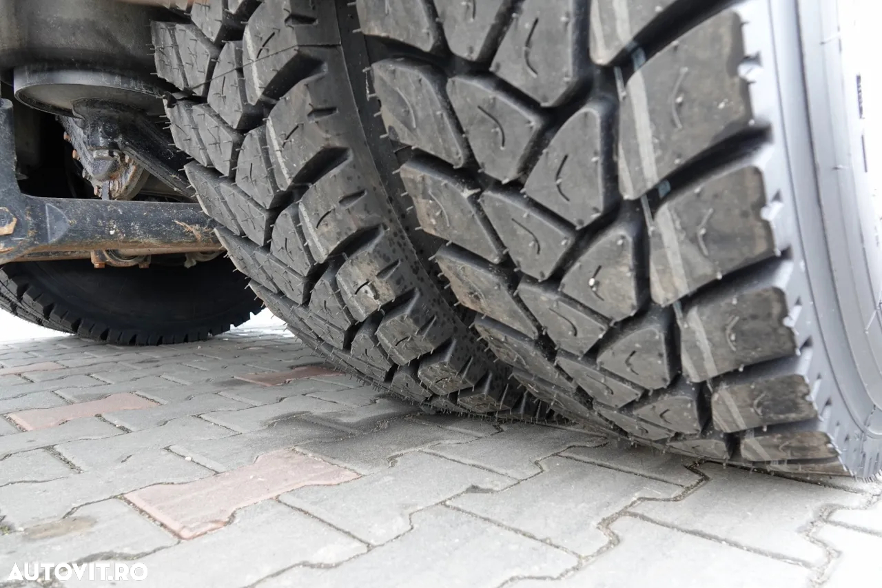 MAN TGS 35.430 / 8X4 / BASCULANĂ SPATE / HYDROCLAP / PNEURI 100% / 2022 / 109.000 PLN KM - 22