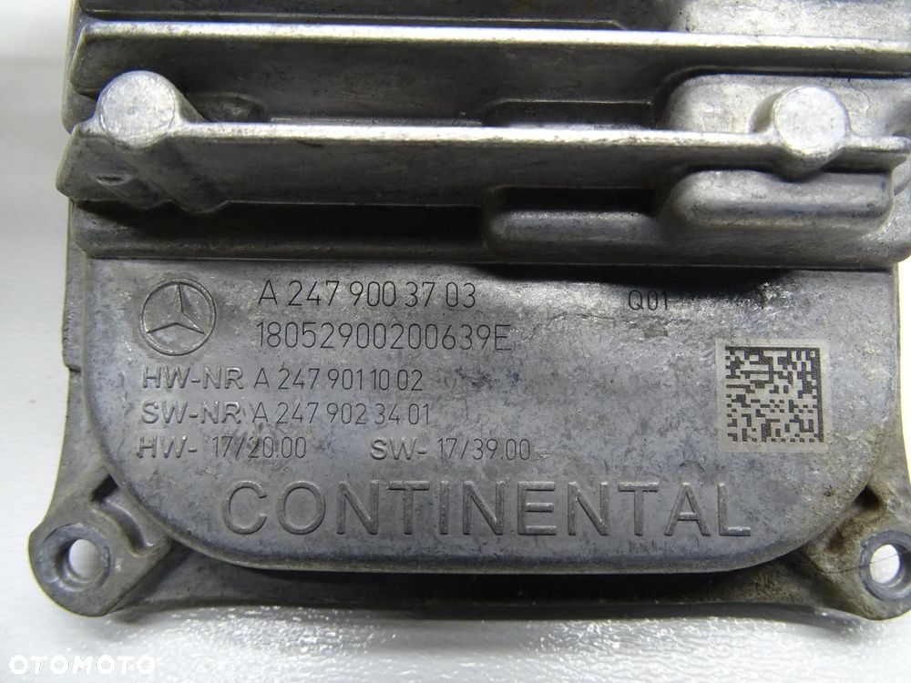 PRZETWORNICA MODUŁ LED LAMPY A2479003703 MERCEDES W177 A KLASA - 5