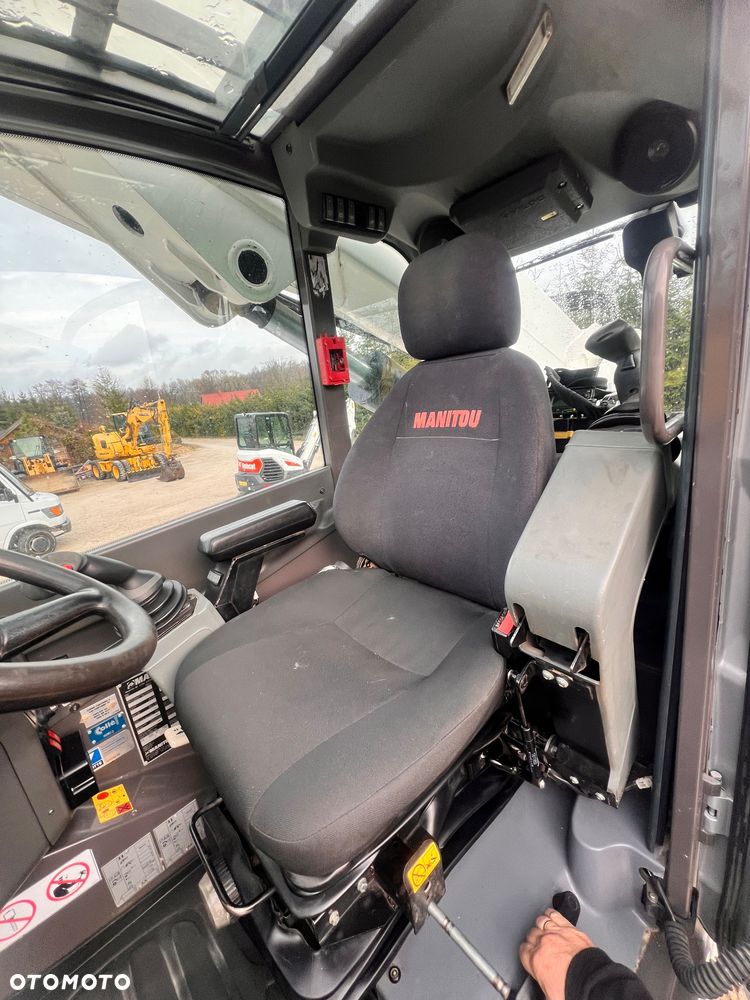 Manitou Ładowarka teleskopowa Manitou Mrt 2150 + Privilage Roto obrotowa 360 Pilot sterowanie radiowe Kosz Widły 2016/17 1840 2550 2540 silnik Mercedes 2150+ Merlo - 29