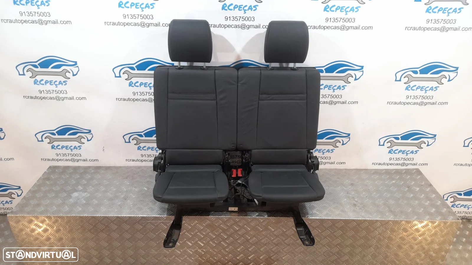 BANCOS BANCO PELE TRASEIROS TRÁS BMW X5 E70 PACK M - 4