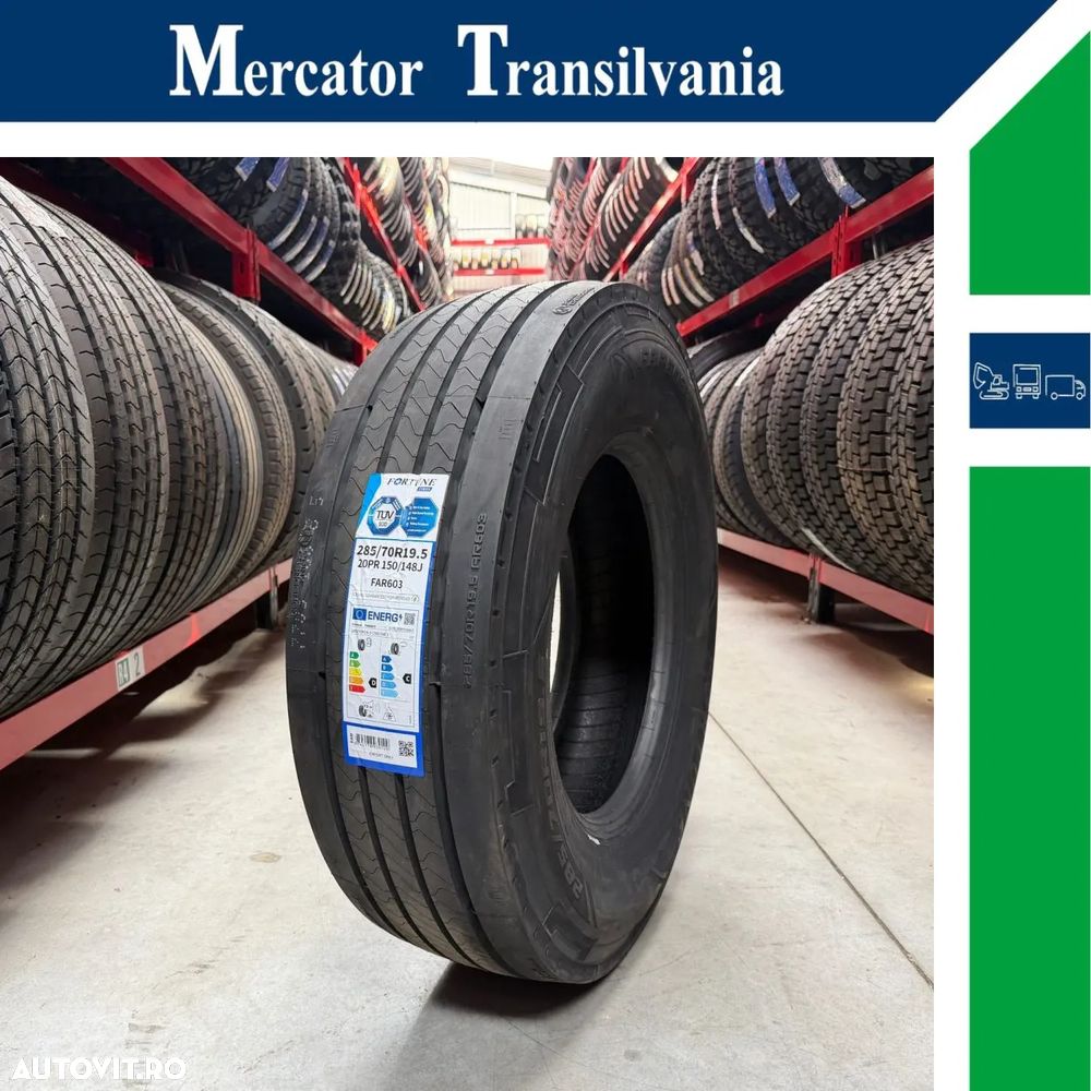 Anvelopa NOUA 285/70R19.5 Fortune FAR 603, M+S*, Regional, Directie/Remorca, 150/148J 18PR - 1
