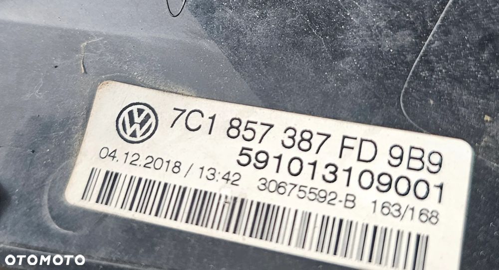 Lusterko zewnętrzne lewe Vw Crafter II Man Tge 6 Pin 7C1857387FD - 4