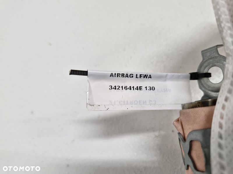 CITROEN C3 AIRCROSS 1 I KURTYNA POWIETRZNA AIRBAG PODUSZKA LEWA 34216414E - 6