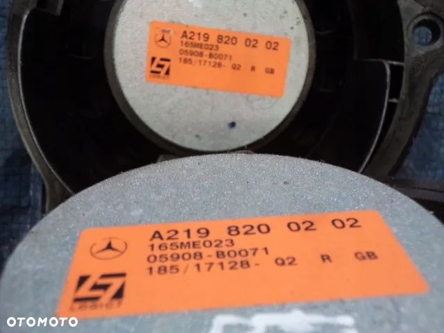 GŁOŚNIK GŁOŚNIKI PRZÓD TYŁ SUBWOOFER WZMACNIACZ NAGŁOŚNIENIE HARMAN KARDON LOGIC7 KOMPLET ZESTAW A2118707490 A2048706590 A2118705189 A2114409910 A2128201002 A1698201802 A2198200202 A2198200102 A2118207502 MERCEDES CLS W219 LIFT - 13