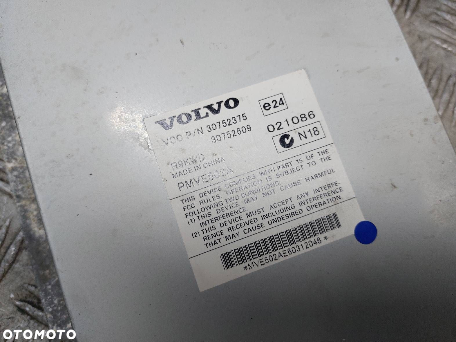 WZMACNIACZ AUDIO VOLVO XC90 I 30752375 30752609 - 2