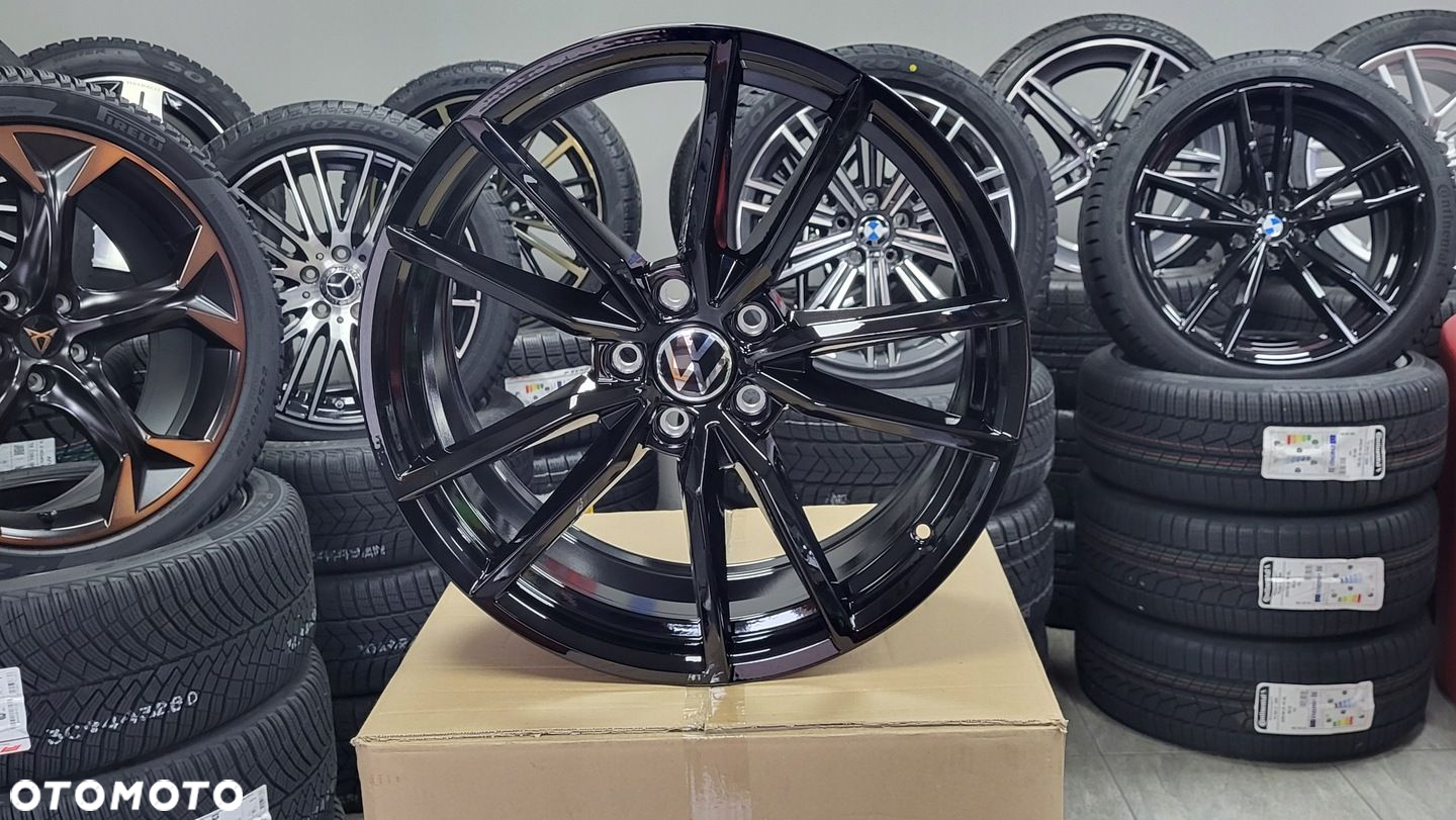19 Aluminiowe Volkswagen OE PRETORIA 5x112 ET 44 Passat T-Roc 3G0601025BS - 5