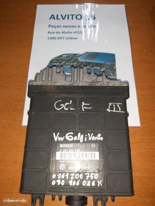 Centralina Volkswagen Golf Vento  Ref: 0 261 200 750  030 906 026 K - 1
